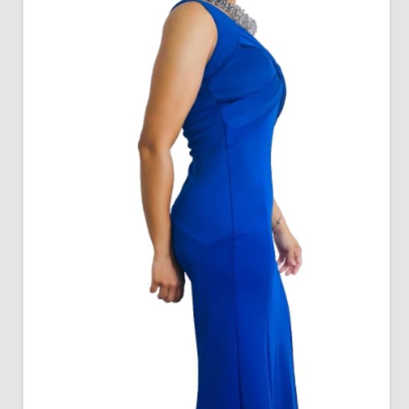 Esmerald Sundae Dress Blue - Picture 4 of 5